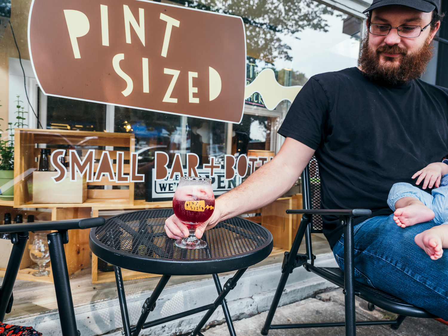 Pint Sized is a beer store in Albany and Saratoga Springs that offers 12 drafts, 100 cans and bottles.
