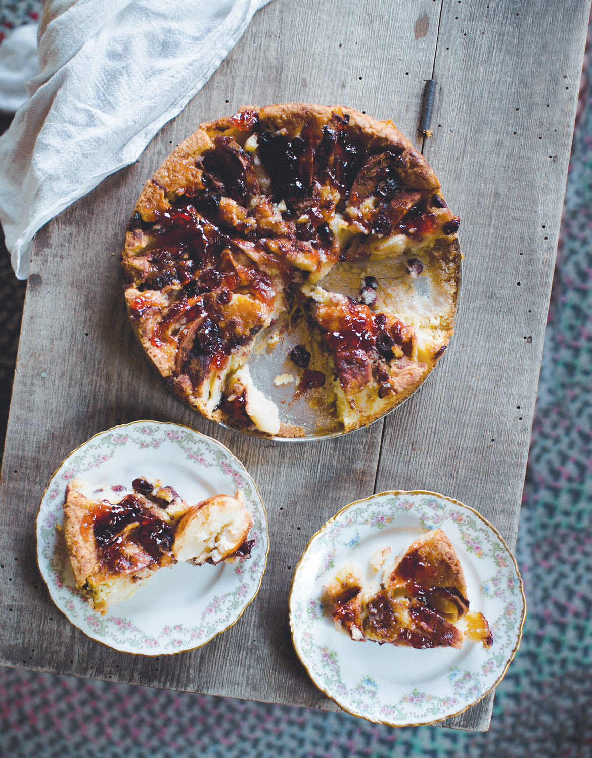 Apple-Cranberry Torte | Edible Capital District