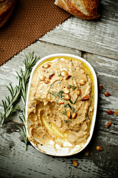 This roasted delicata squash hummus recipe has a nice combination of sweet and savory. 