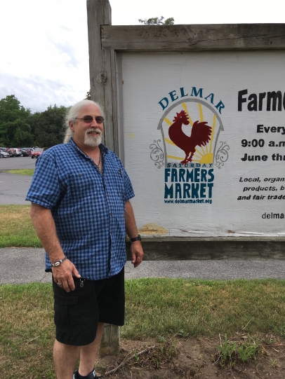 Ken Myer of the Delmar Farmers Market