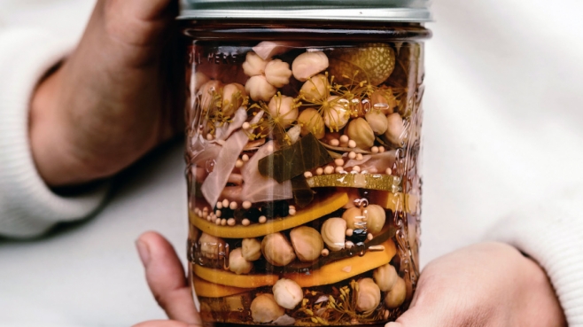 Pickled Nasturtium Seeds recipe by Becca Miller