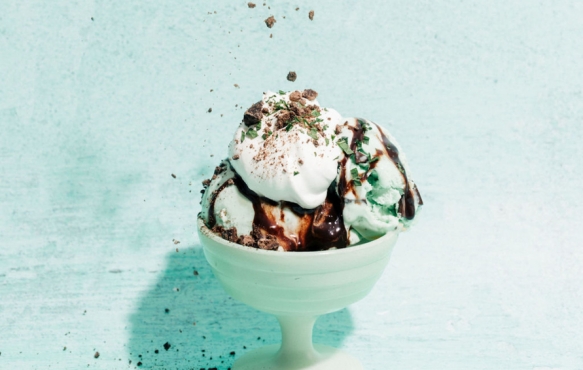 Chocolate Mint Sundae recipe from Edible Capital District
