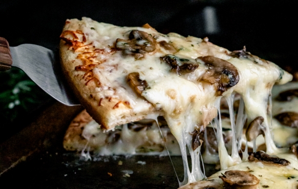 Try this easy recipe for Two Cheese Mushroom pizza.